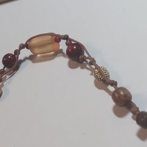 Beaded rope necklace - Picture 2 of 3